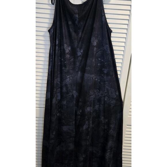 Candy Skull Muted Tie Dye 2XL PLUS Maxi Sun Dress Flowers PUNK HIPPIE GRUNGE - Picture 5 of 7